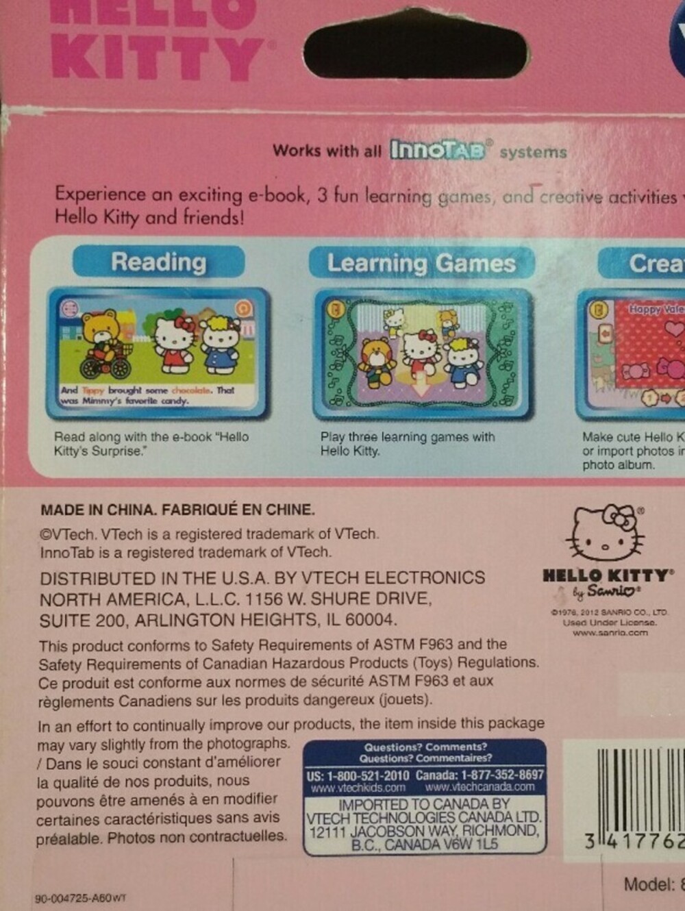 VTech - InnoTab Software - Hello Kitty - Picture 2 of 6